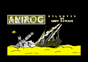 Atlantis (UK) (1985) [Anirog Software] screen shot title